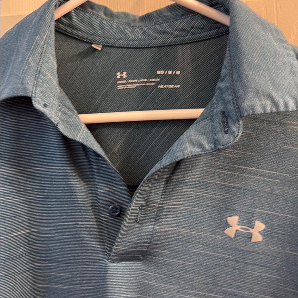 Under Armour Men's Blue Polo Shirt